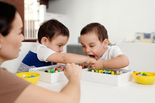 family engaging in communication activities