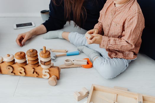 engaging playtime with toys