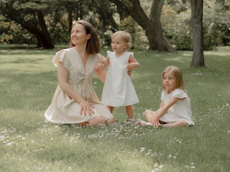 Family Enjoying Nature