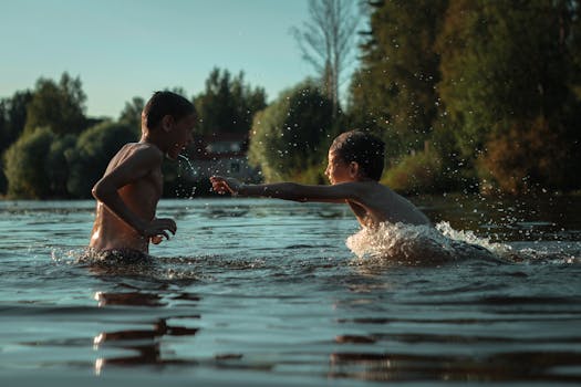 children laughing together